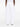 Low-Rise Round Denim Jeans White by Alaïa