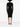 Long-Sleeve Midi Black Dress by Elisabetta Franchi
