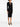 Long-Sleeve Midi Black Dress by Elisabetta Franchi