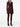 Double-Breasted Short Burgundy Dress by Elisabetta Franchi