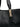 Black Leather Shopping Bag by Elisabetta Franchi