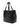 Black Leather Shopping Bag by Elisabetta Franchi