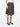 Jupe midi plissée gris foncé de Miu Miu