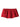 Mini-jupe rouge en coton de Miu Miu