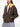 Veste à capuche en laine marron foncé de Miu Miu