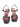 Sandales Debbie en cuir verni d'Yves Saint Laurent