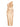 Robe Kira asymétrique couleur caramel de Solace London