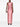 Robe Kira asymétrique rose pivoine de Solace London