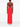 Robe longue rouge sans manches à col bateau de Solace London