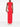 Robe longue rouge sans manches à col bateau de Solace London