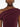 Robe longue bordeaux à col bénitier et fente latérale signée Solace London