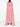 Robe longue rose pivoine à épaules dénudées de Solace London