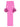 Robe longue Talia à épaules dénudées rose framboise de Solace London