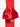 Robe longue rouge à épaules dénudées Talia de Solace London