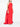 Red High-Neck Sleeveless Long Dress by Solace London