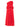 Robe bustier rouge asymétrique signée Solace London