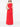 Robe bustier rouge asymétrique signée Solace London