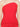 Robe bustier rouge asymétrique signée Solace London