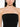 Robe longue noire sans manches à ourlet évasé de Solace London