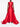 Ruby Red Crew-Neck Sleeveless Long Dress by Solace London