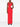 Robe longue dos nu rouge cardinal de Solace London