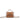 Chanel Light Brown Quilted Caviar Top Handle Mini Clutch with Chain