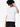 T-shirt blanc en coton à logo Yves Saint Laurent