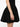 Robe patineuse en maille noire Alaïa