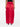 Jupe en soie rouge Lucian de Khaite