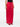 Jupe en soie rouge Lucian de Khaite
