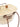 Cabas en paille beige à logo Miu Miu