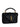 Mini sac d'école en cuir noir par Yves Saint Laurent